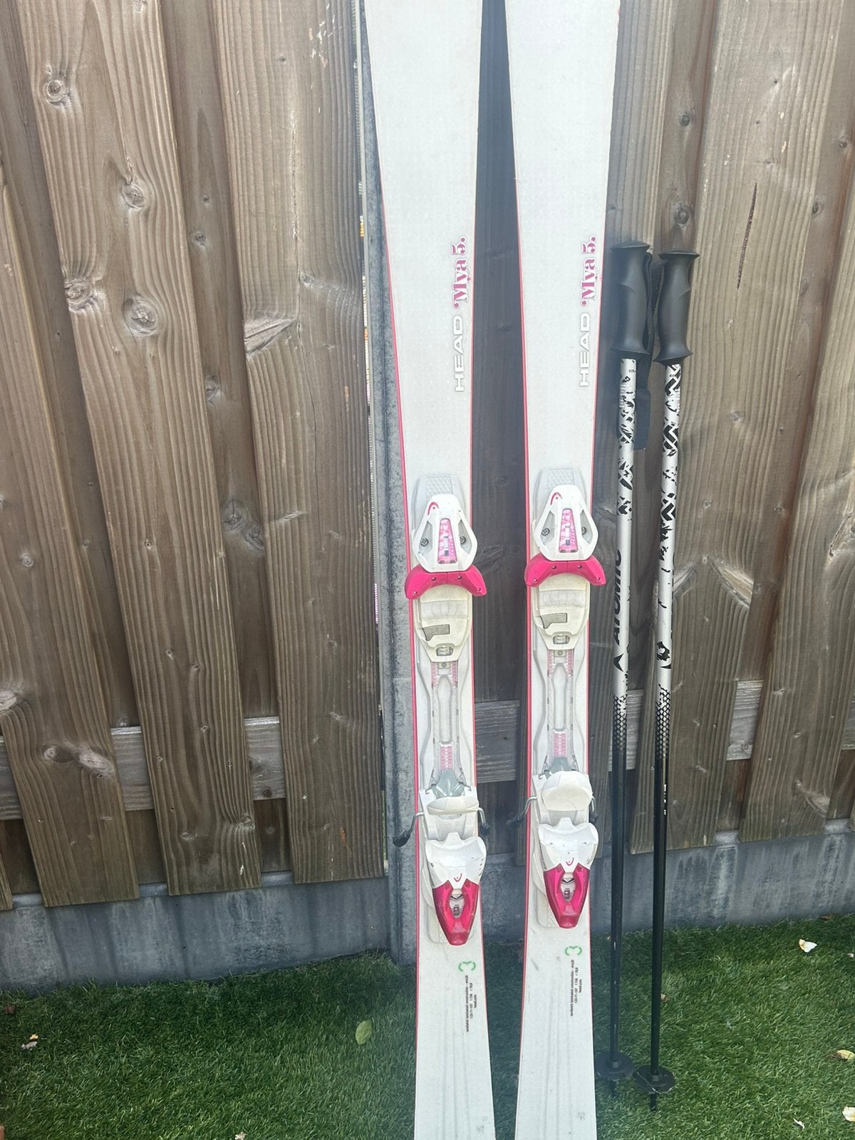 Head mya 5 ski’s en stokken te koop, Ophalen of Verzenden, Zo goed als nieuw, Ski's, Head