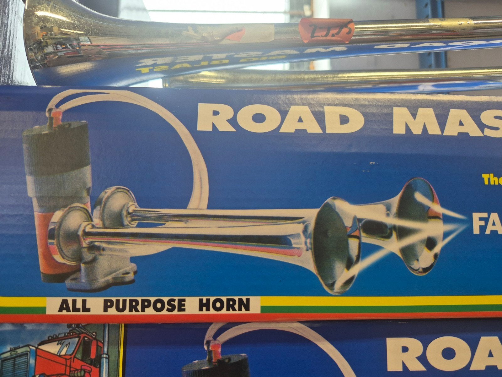 2 toninge luchthoorn met compressor - Horn - Nieuw in doos, Ophalen of Verzenden, Nieuw