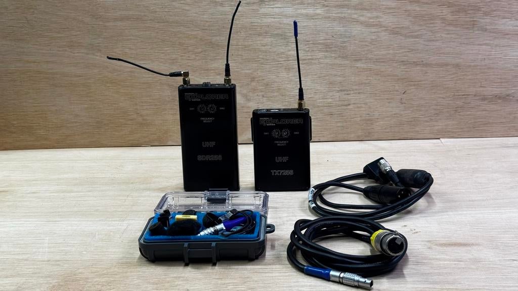 Micron Explorer Series UHF Draadloze Microfoon Set, Ophalen of Verzenden, Gebruikt, Overige typen, Draadloos