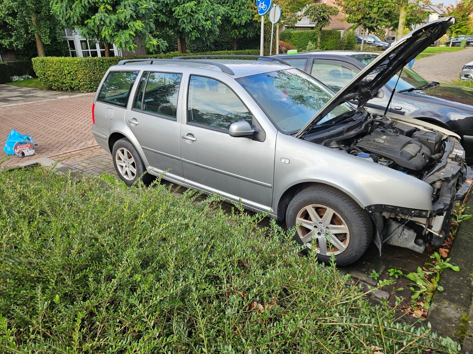 Golf 4 2.0 Variant Ocean Editie - Schade links voor, Ophalen, Gebruikt, Volkswagen