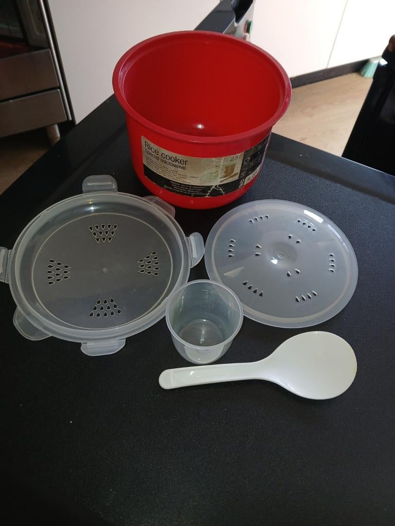 Rijstkoker 2 5 liter voor magnetron, Ophalen of Verzenden