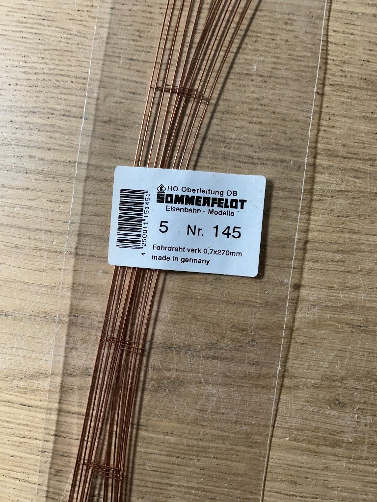 NIEUW | Sommerfeldt 145 Bovenleiding, Hobby en Vrije tijd, Modeltreinen | H0, Overige merken, Nieuw, Ophalen of Verzenden, Gelijkstroom