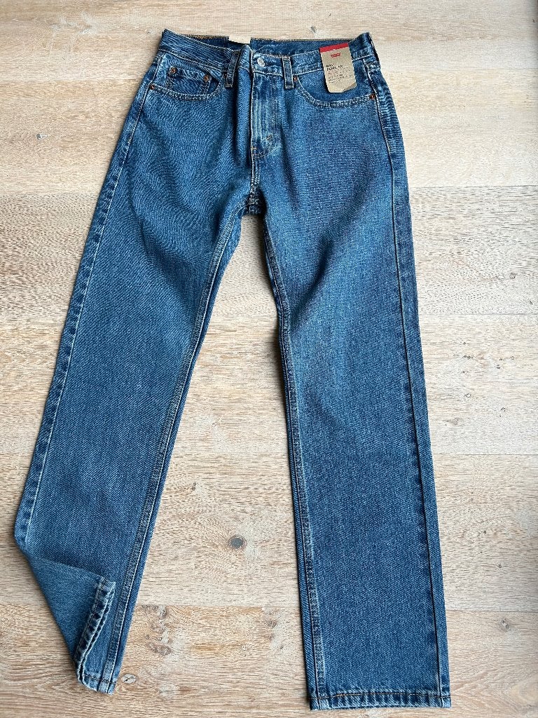 NIEUW - Levi's 505 spijkerbroek, W30/L32, Blauw, Nieuw, W32 (confectie 46) of kleiner, Ophalen of Verzenden