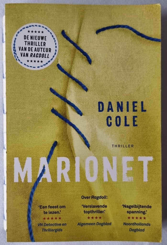 Marionet - Daniel Cole - IGST - Ragdoll 2 - superspannend!, Ophalen of Verzenden, Gelezen, Daniel Cole, Europa overig