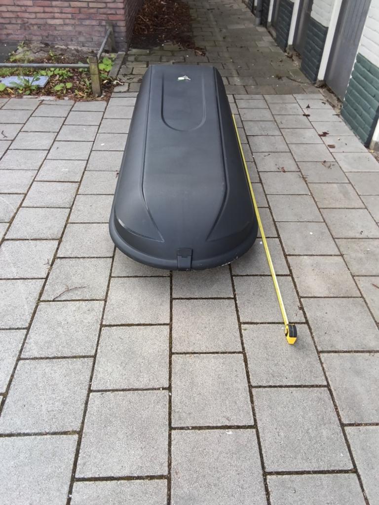 Voor zomer en winter te gebruiken een nette skibox, Auto diversen, Ophalen, Gebruikt