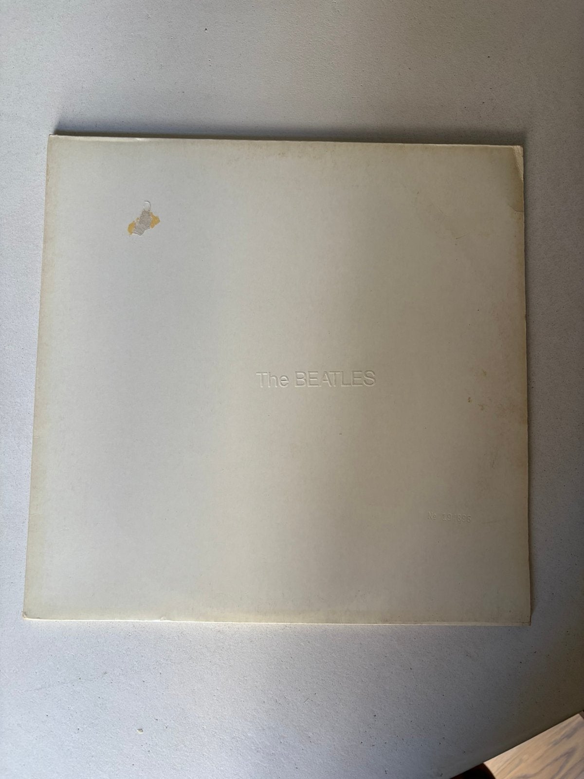 Lp the beatles - white album duitse pers vg+, Ophalen of Verzenden, Zo goed als nieuw, 12 inch, Poprock