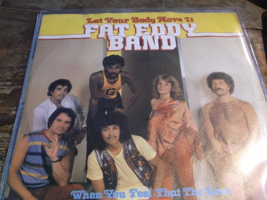 fat eddy band Let your body move it 253, Gebruikt, 7 inch, Single, Ophalen of Verzenden