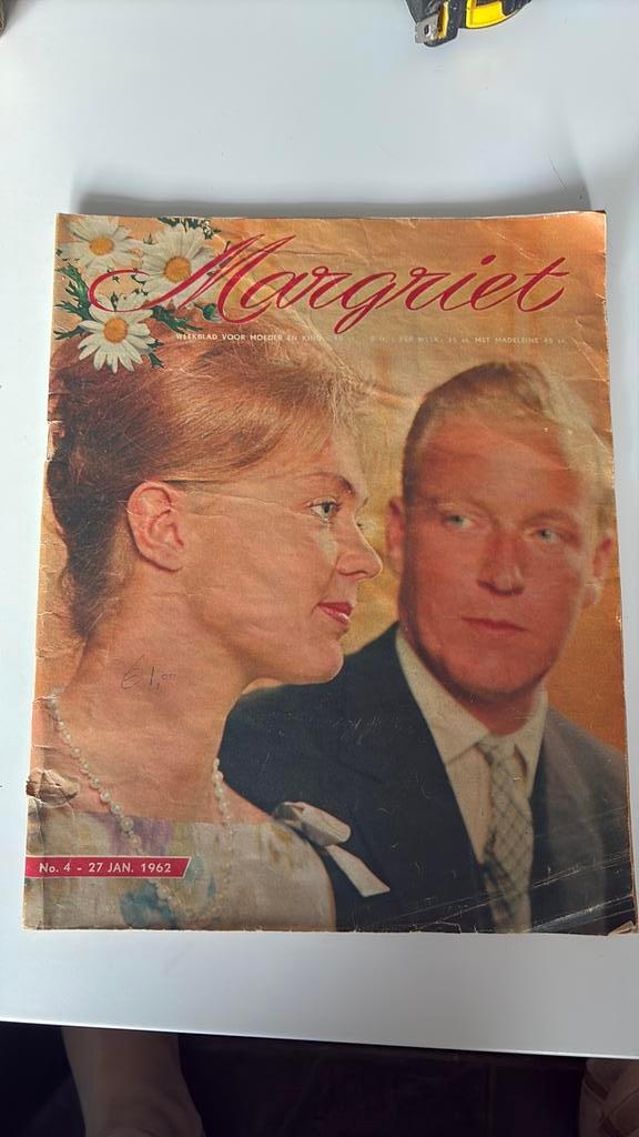 ‘Margriet’ vrouwenweekblad uit 1962, Boeken, Ophalen of Verzenden, Gelezen, Overige typen