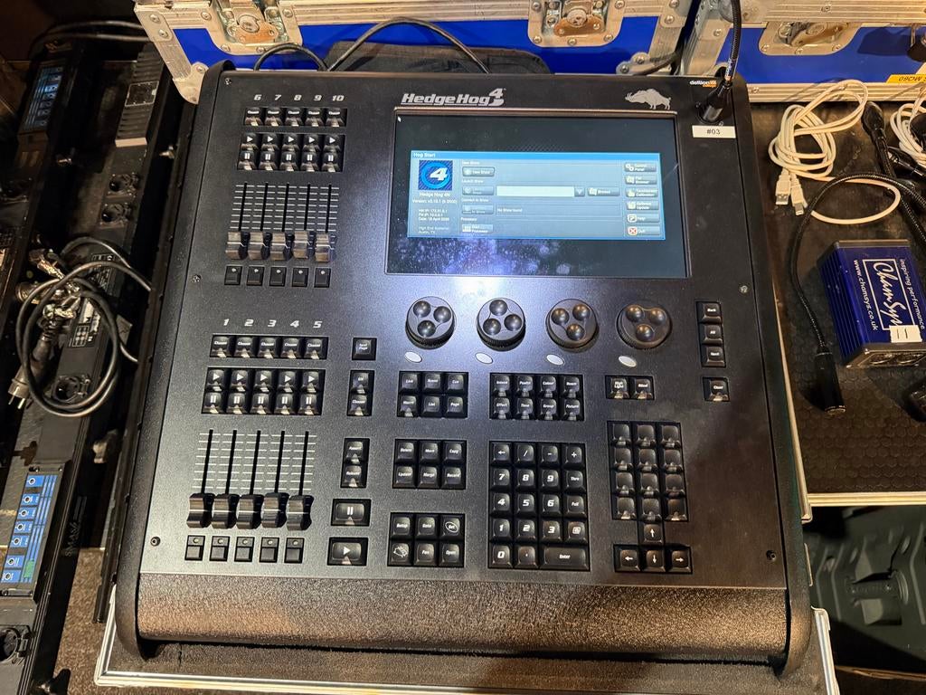 3x High End Systems HedgeHog 4 Lichtcontroller, Muziek en Instrumenten, Licht en Laser, Ophalen, Chamsys, Gebruikt, Overige typen