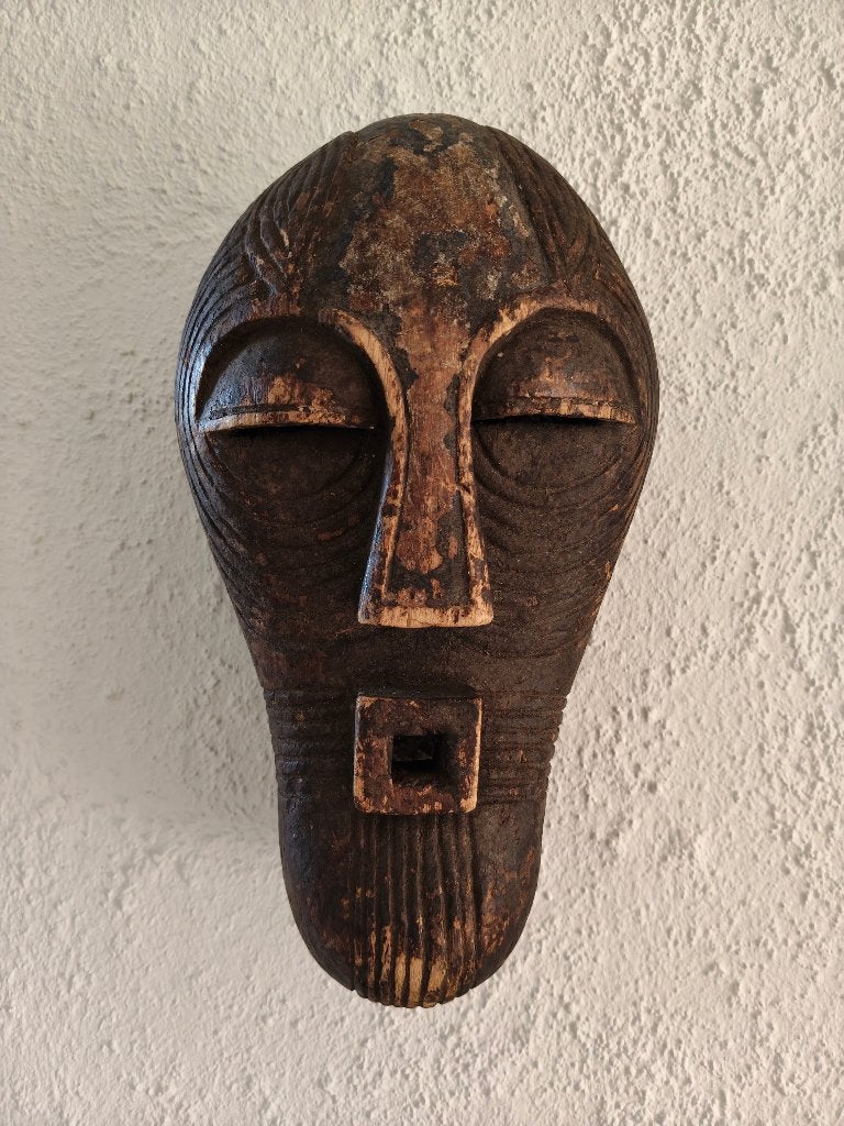 (76) Kifwebe masker van stam Songye in Congo, Afrika, Verzenden, Masker, Hout