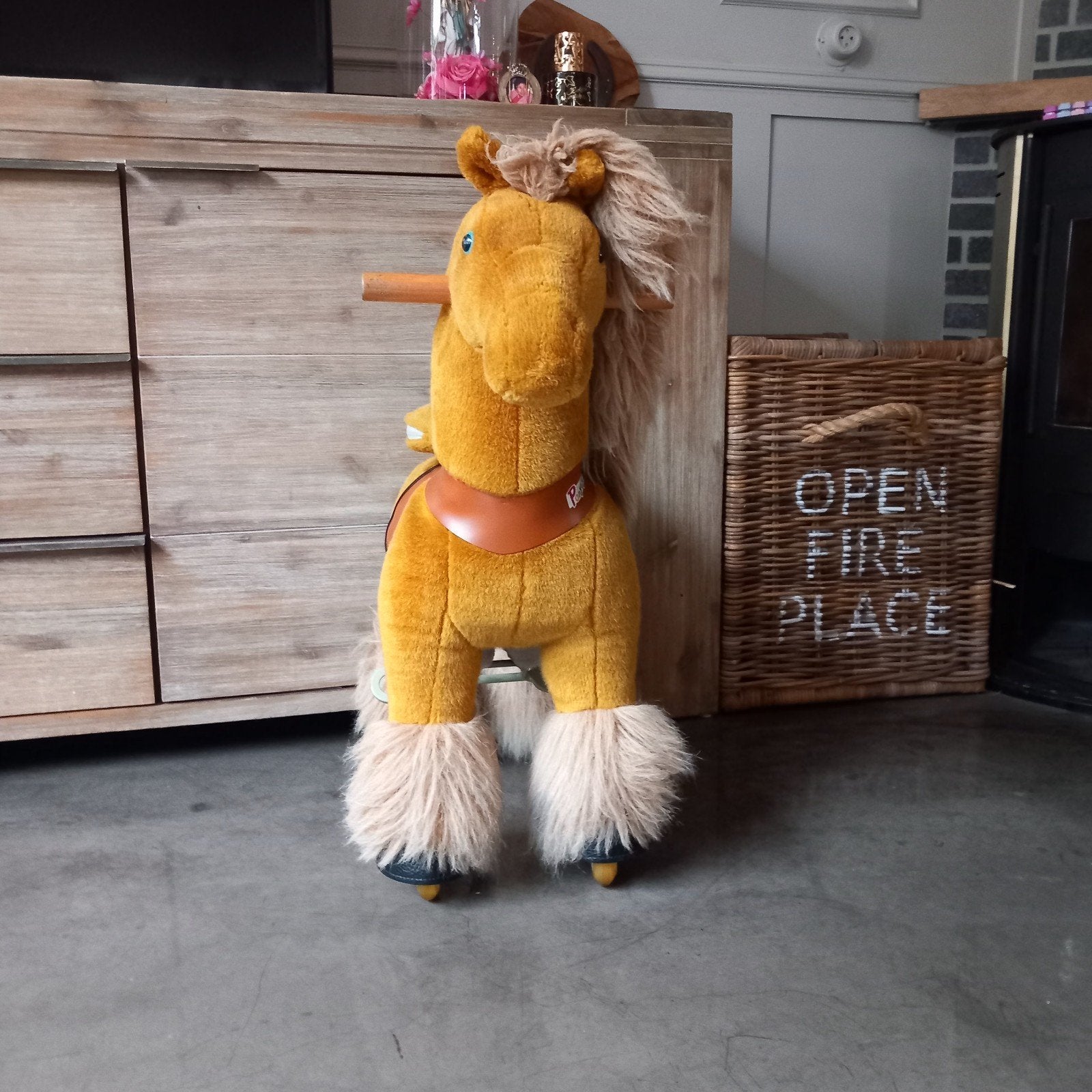 ponycycle paard, Ophalen