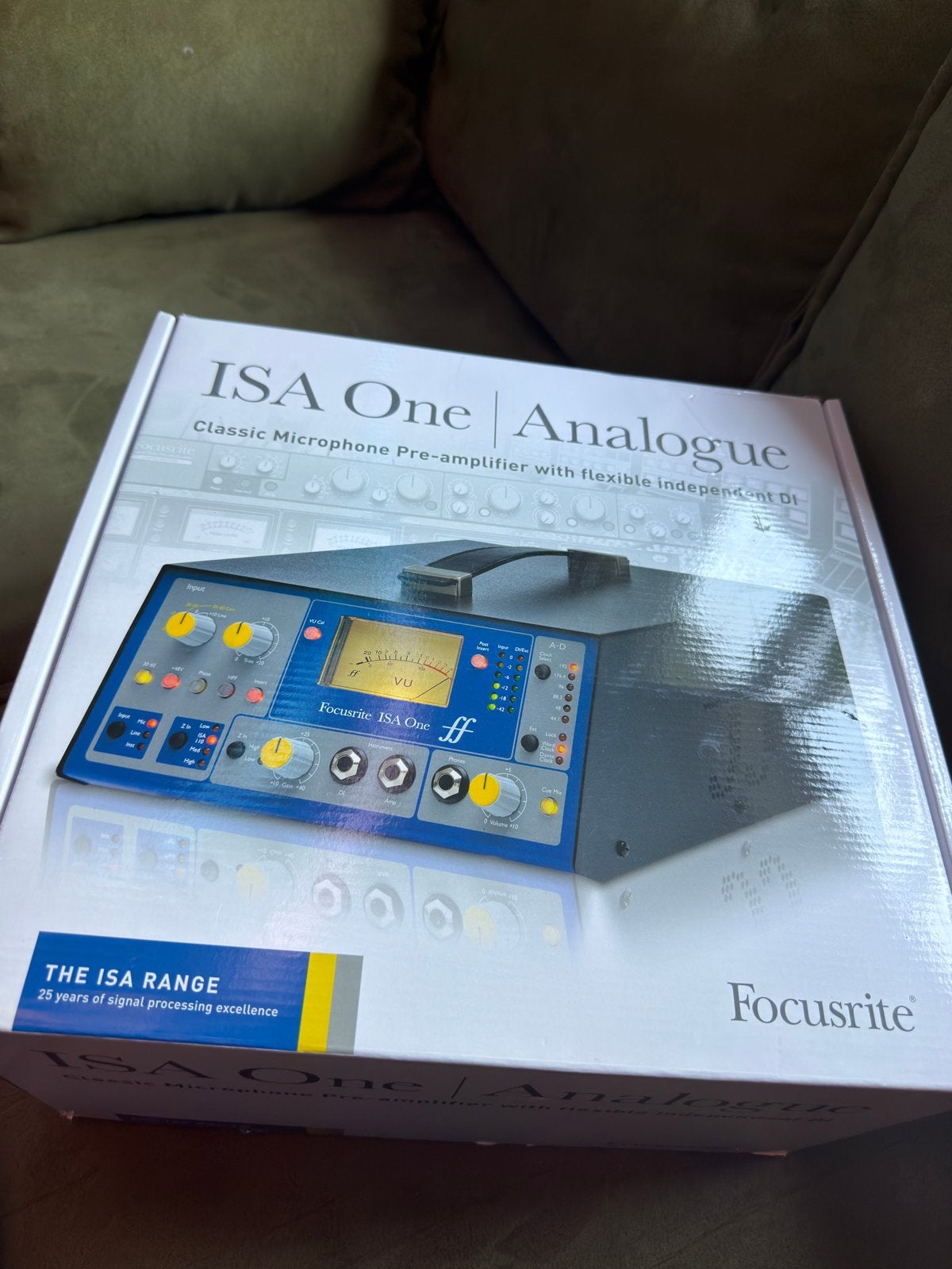NIEUW Focusrite Isa One Analogue PRE-AMP, Ophalen, Zo goed als nieuw, 120 watt of meer, Overige merken