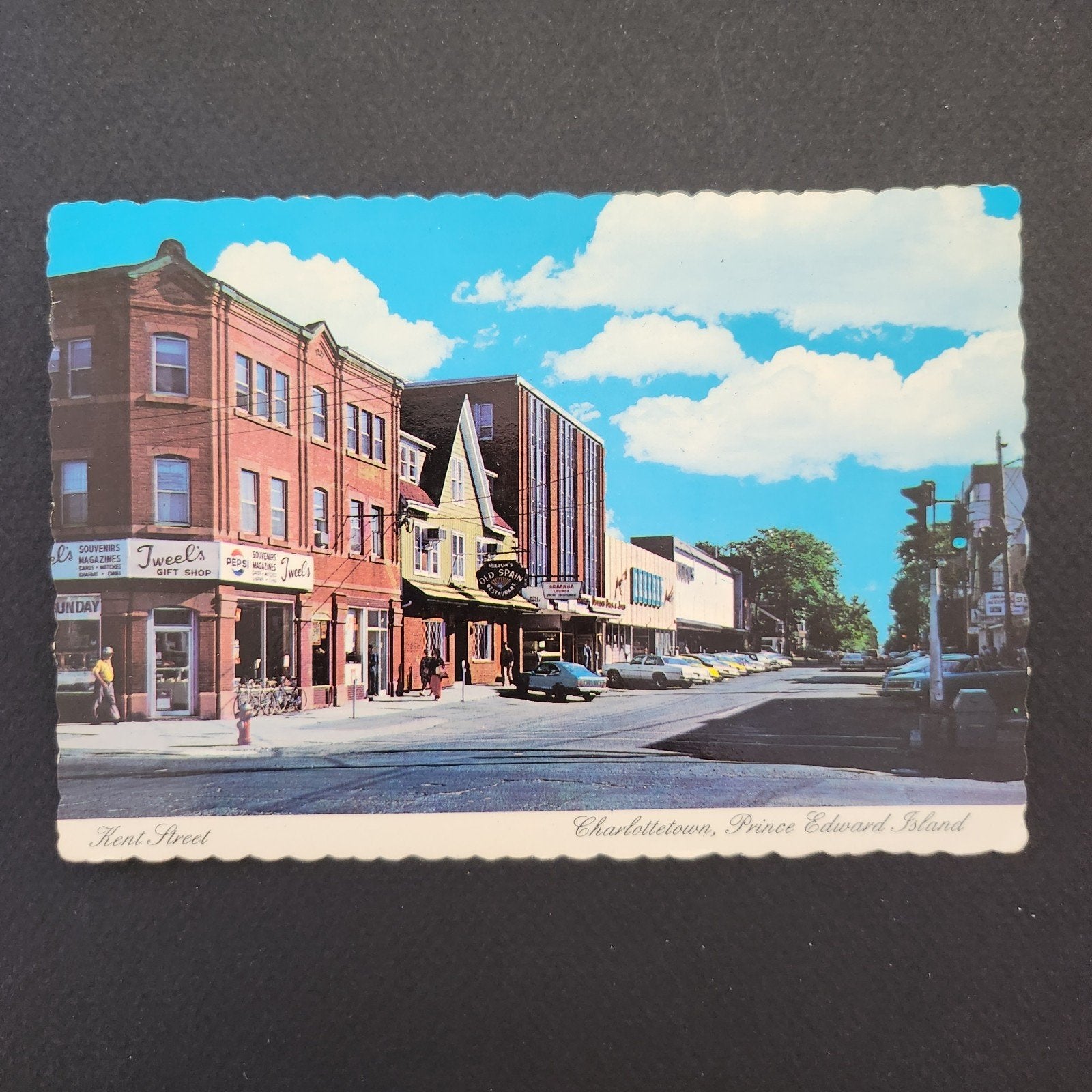 Oude ansichtkaart Kent Street, Charlottetown, Canada (1979), Ophalen of Verzenden