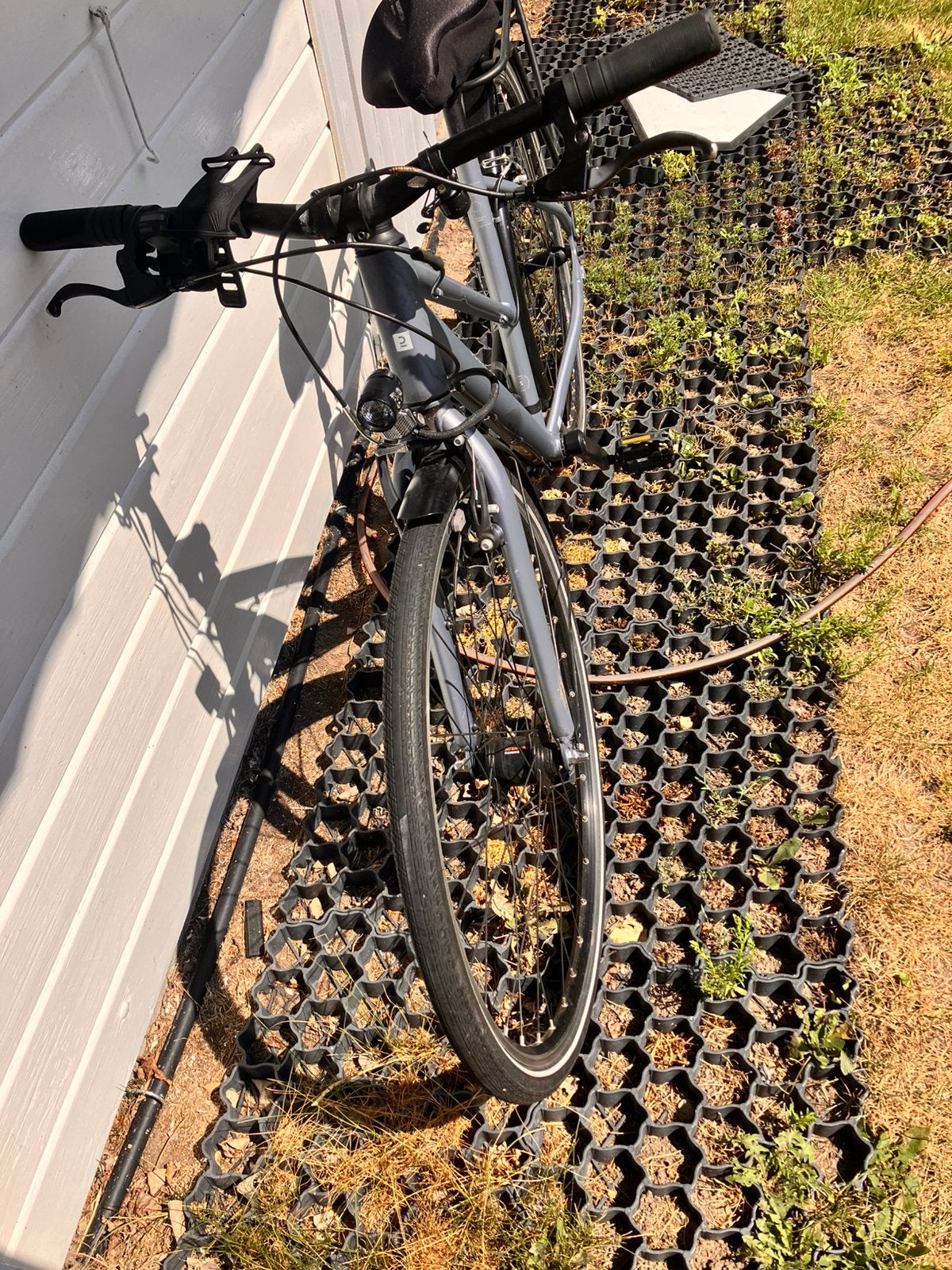 Decathlon Elops Stadsfiets + Accessoires – €100, Ophalen, Zo goed als nieuw, Minder dan 10 versnellingen, Overige merken