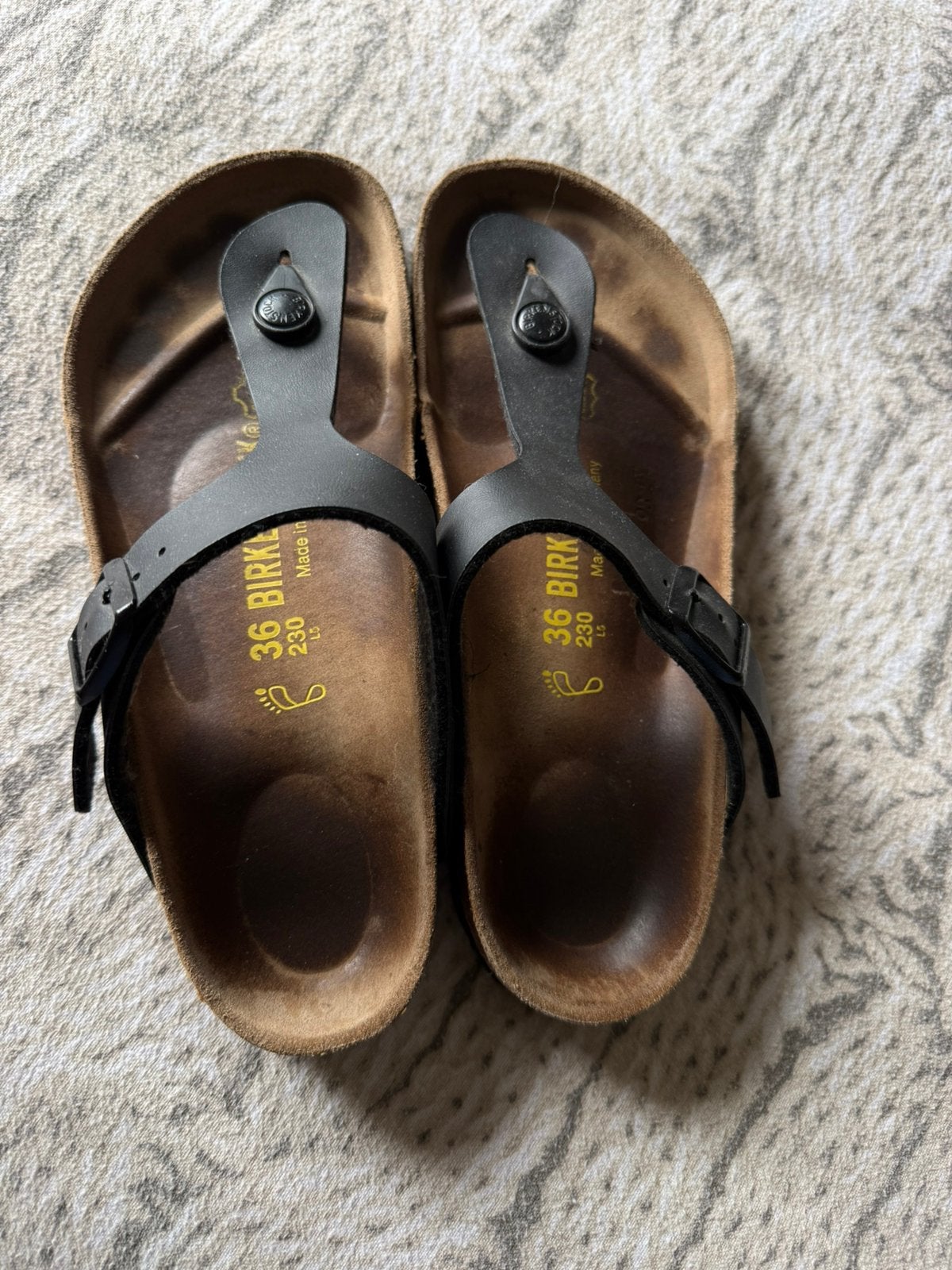 Birkenstock Gizeh maat 36, Ophalen of Verzenden, Gedragen, Sandalen of Muiltjes