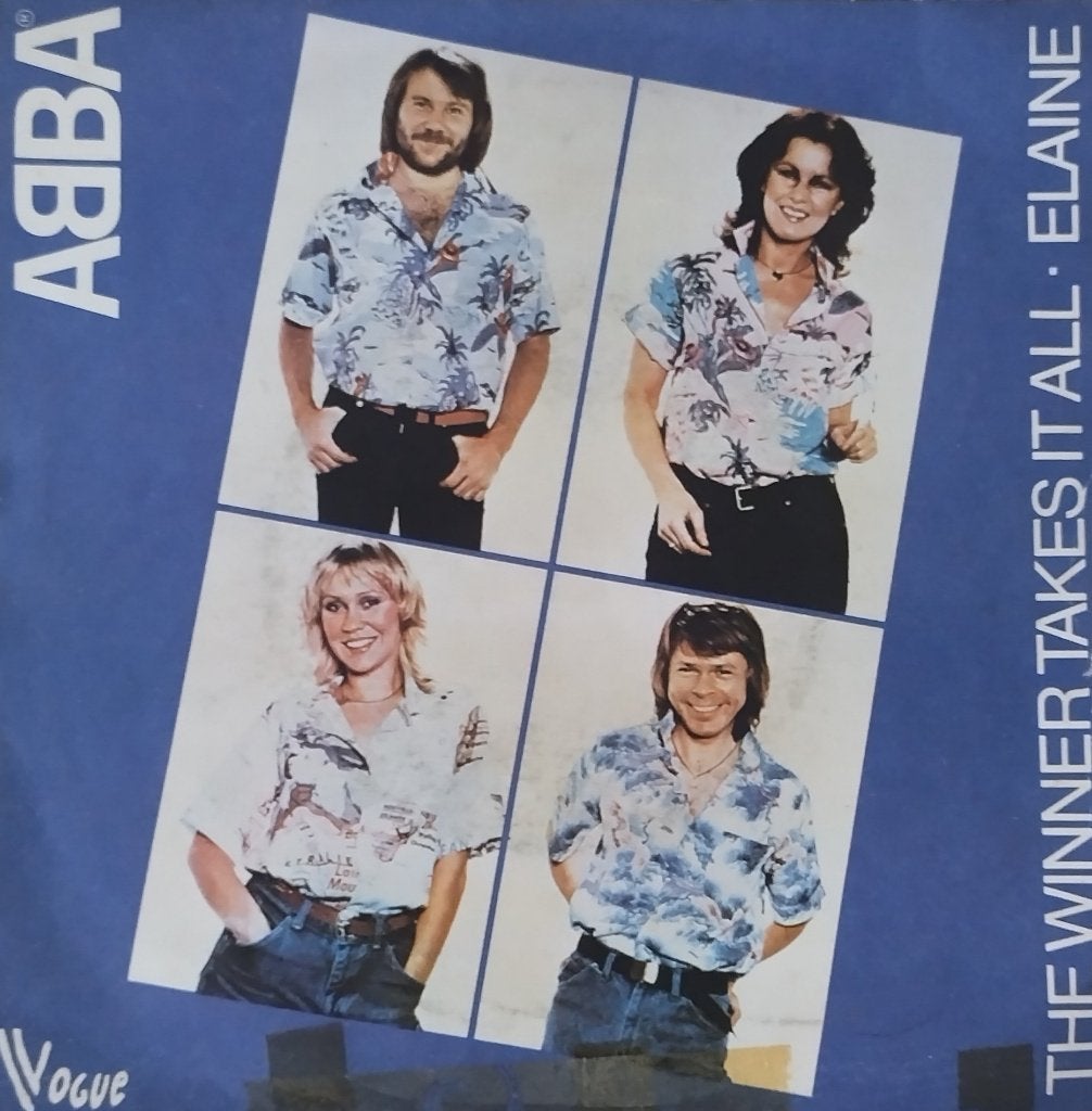 Abba - The winner takes it all, Fotohoes, Verzenden, Zo goed als nieuw, Pop