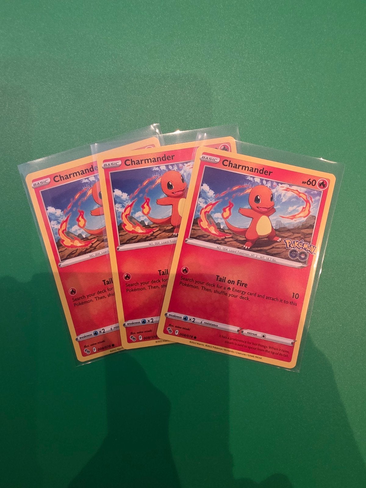 Charmander Pokémon GO 008/078, Ophalen of Verzenden, Zo goed als nieuw