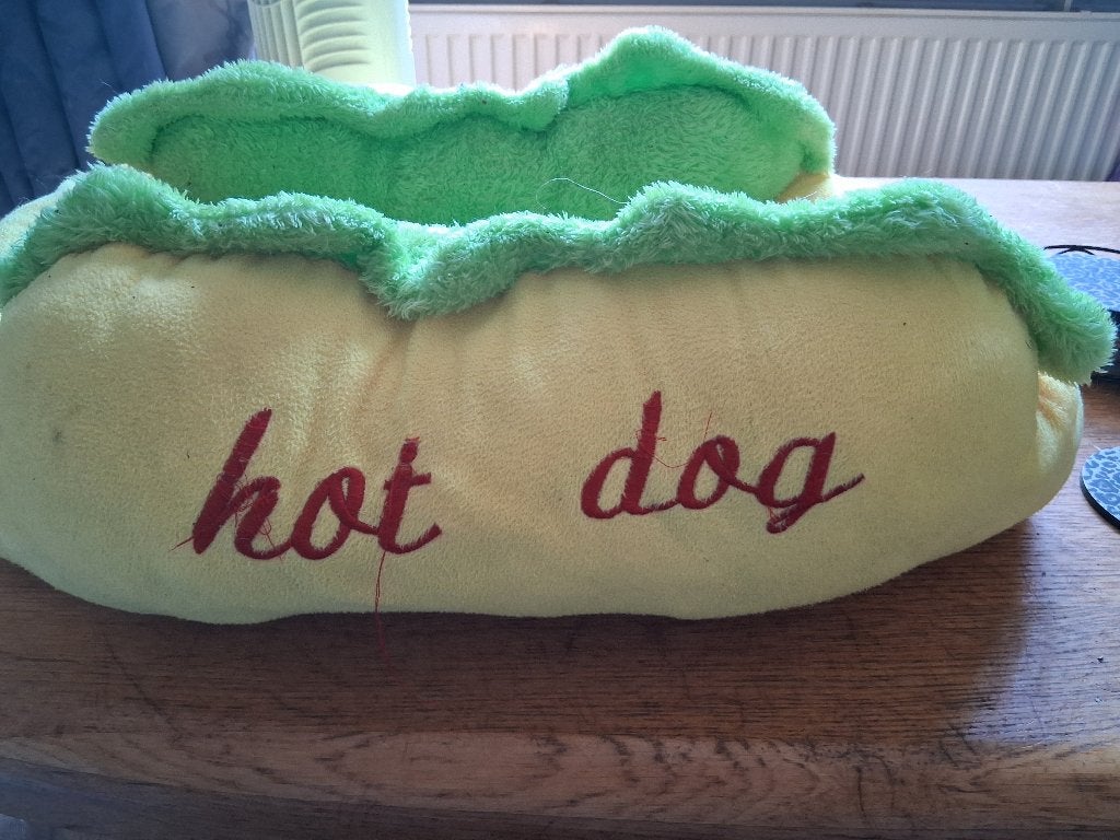 kleine hondenmand, Ophalen, Gebruikt, Stof