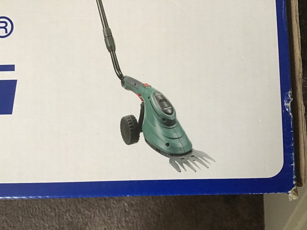 Grastrimmer en hegtrimmer., Ophalen, Gebruikt, Elektrisch