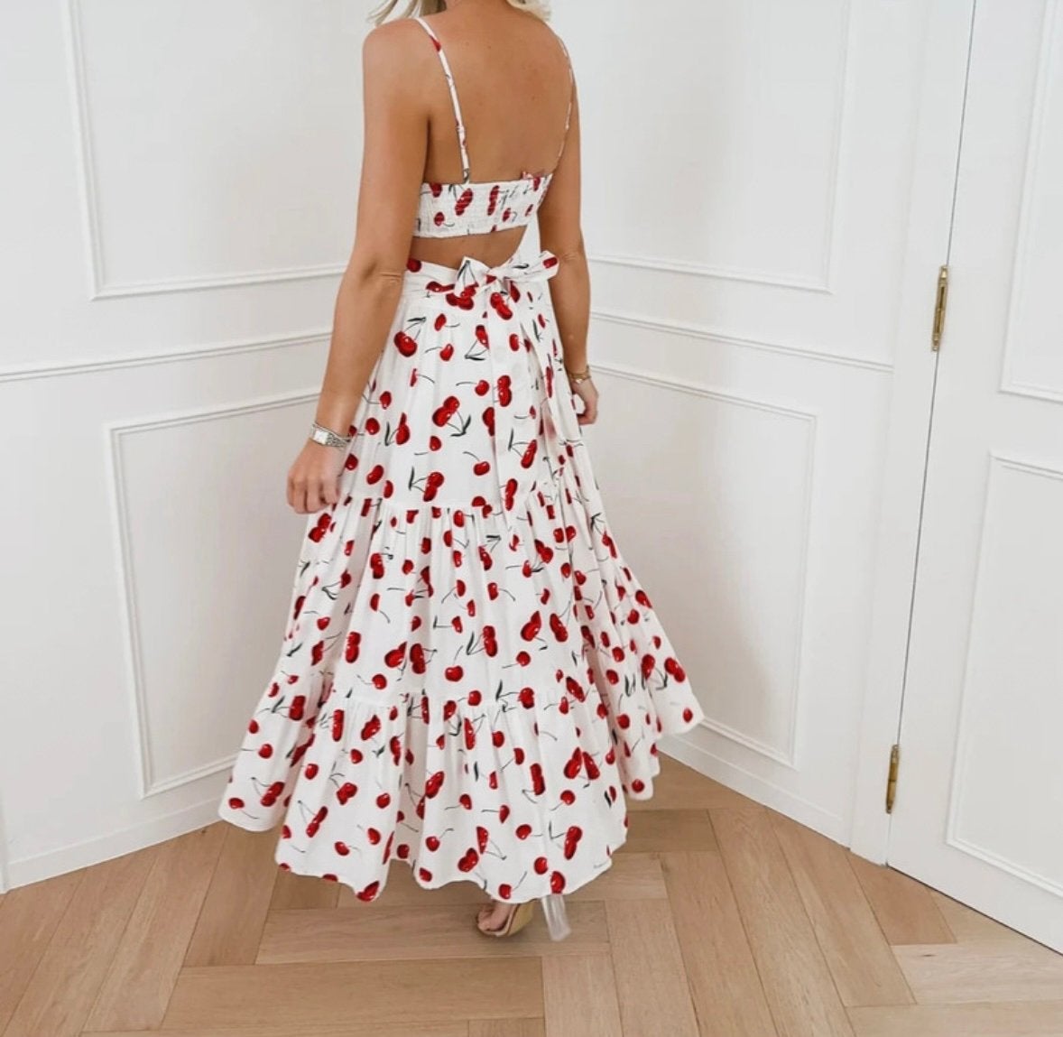 Maxi rok, Kleding | Dames, Rokken, Ophalen of Verzenden, Zo goed als nieuw, Wit, Onder de knie