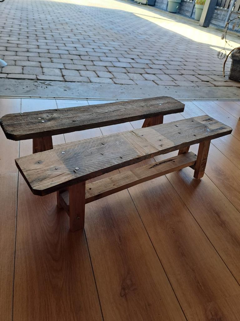 Houten Vensterbankjes, Huis en Inrichting, Ophalen, Hout