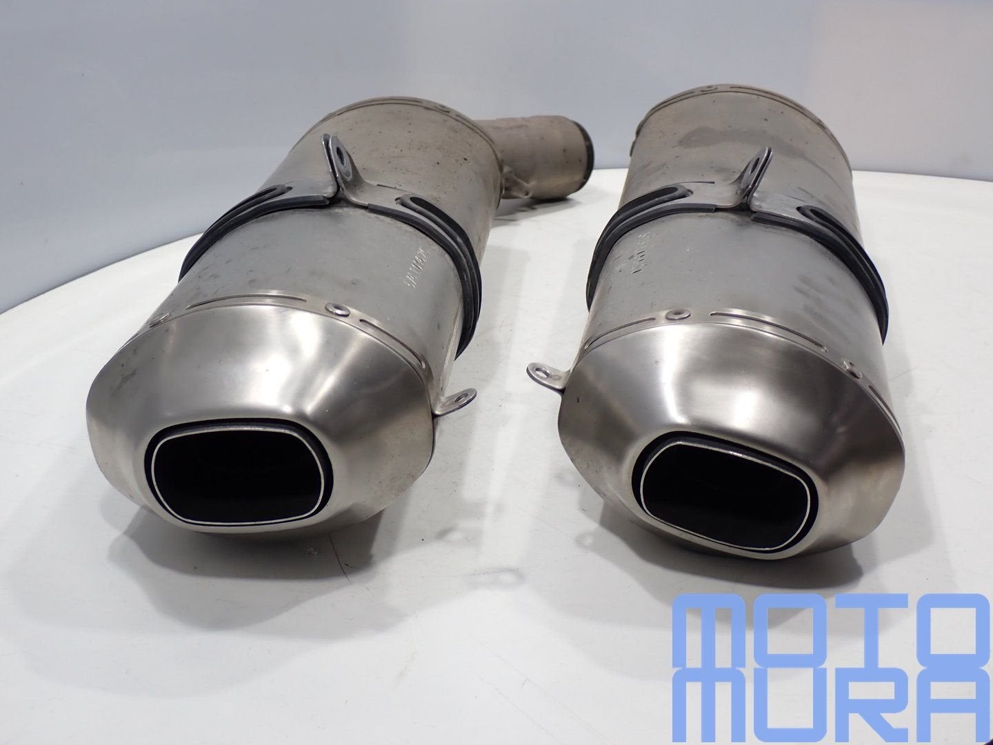 uitlaat dempers voor de Ducati 848 2008 - 2010 superbike uit, Gebruikt, -, -, Ophalen of Verzenden