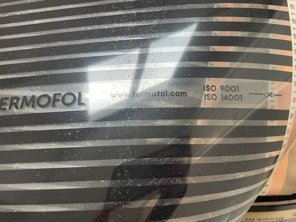 Infrarood vloerverwarmingsfolie / vloerverwarming Termofol, Doe-het-zelf en Verbouw, Verwarming en Radiatoren, Ophalen, 30 tot 80 cm