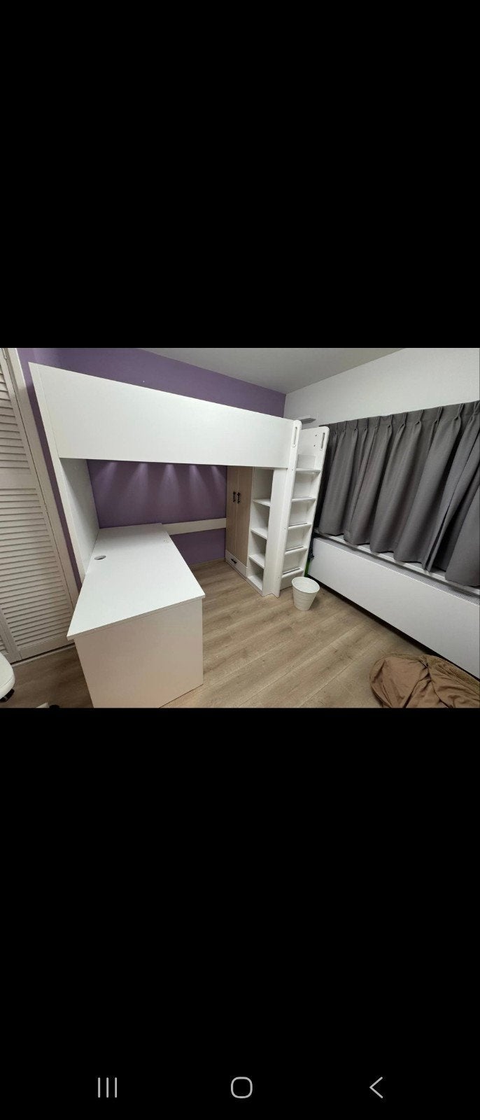 Prachtige ikea hoogslaper, Eenpersoons, Ophalen of Verzenden, Zo goed als nieuw, 90 cm