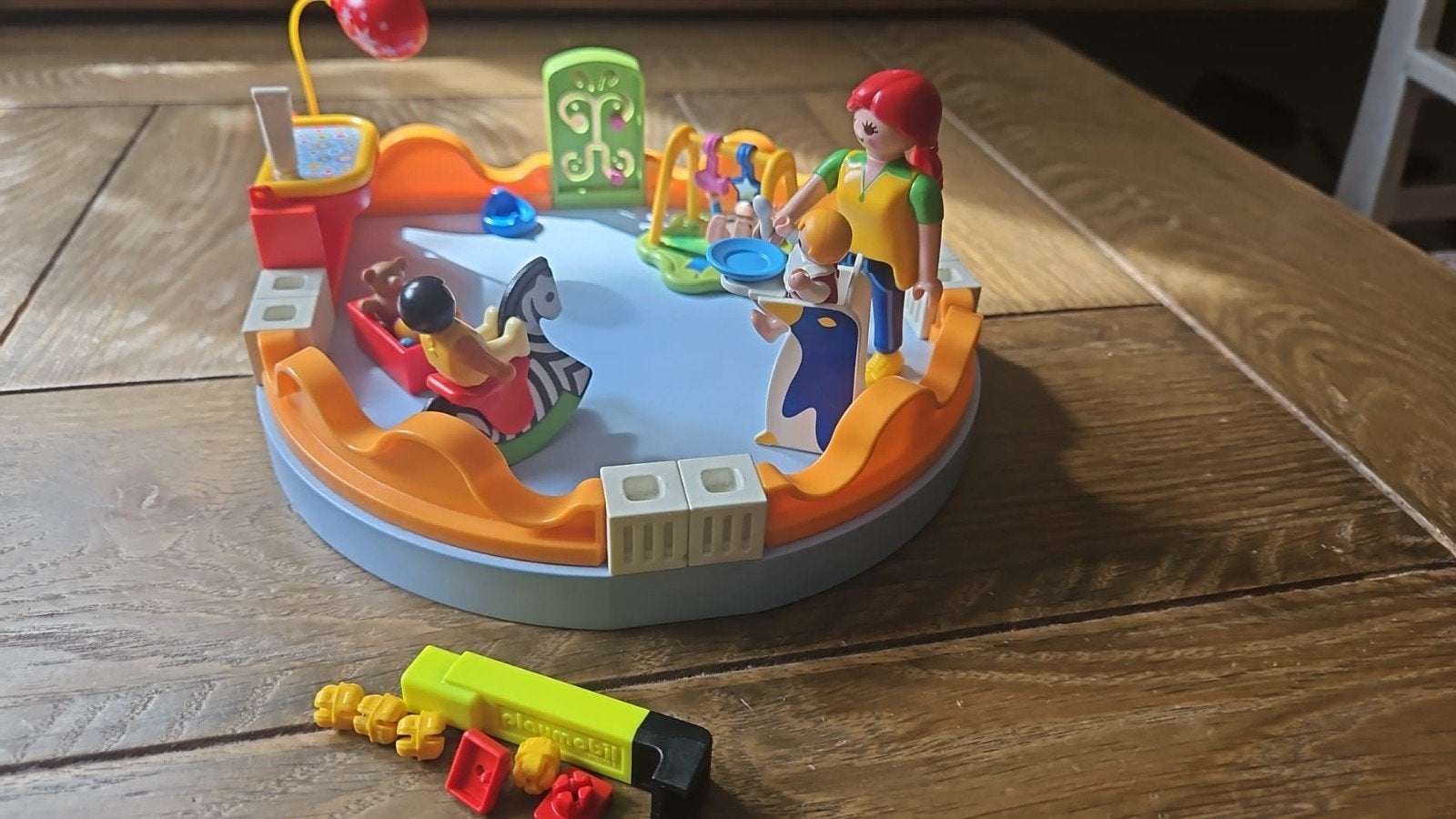 Playmobil 1.2.3 Speeltuin met baby en verzorger 5570, Ophalen, Gebruikt
