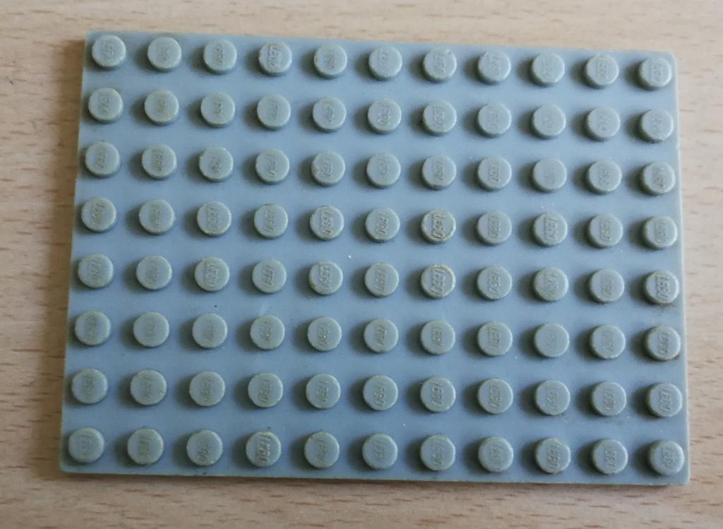 Lego 728 - baseplate 8x11 item no. 728 - 1962, Gebruikt, Lego, Ophalen of Verzenden, Losse stenen
