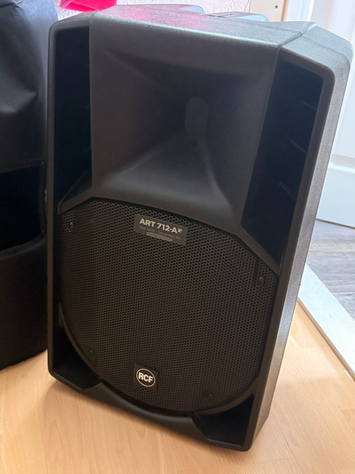 Nette set RCF ART 712 MK4 actieve speakers met covers, Ophalen, Zo goed als nieuw, Overige merken