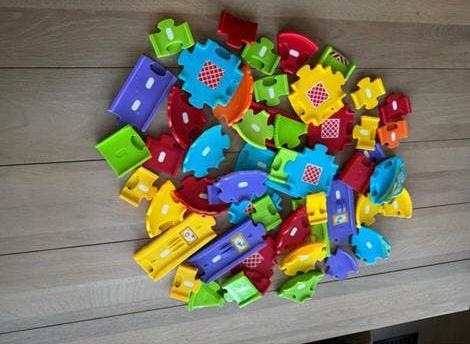 VTech Wegdelen - Kleurrijke Baandelen voor Eindeloos Speelpl, Ophalen of Verzenden, Gebruikt, 2 tot 4 jaar