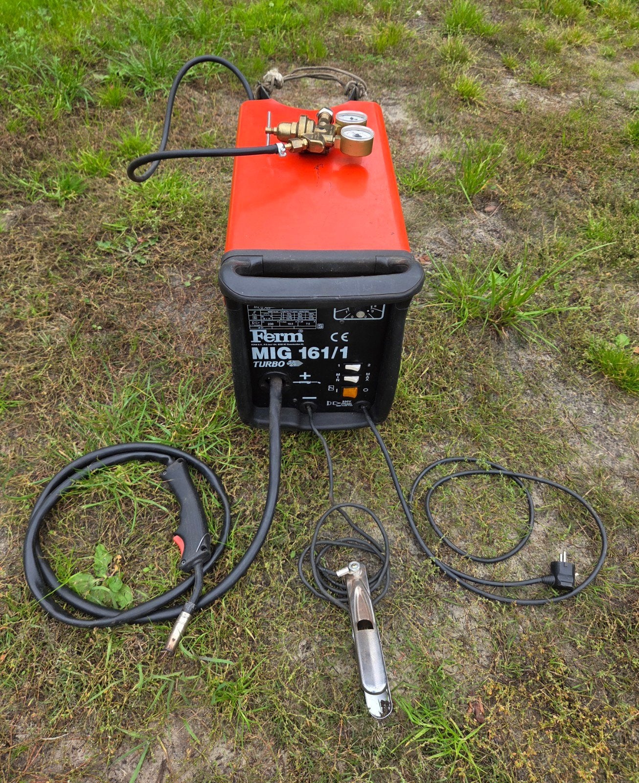 Ferm Mig 161/1  turbo  lasapparaat  230v, Doe-het-zelf en Verbouw, Ophalen, Gebruikt, Co2