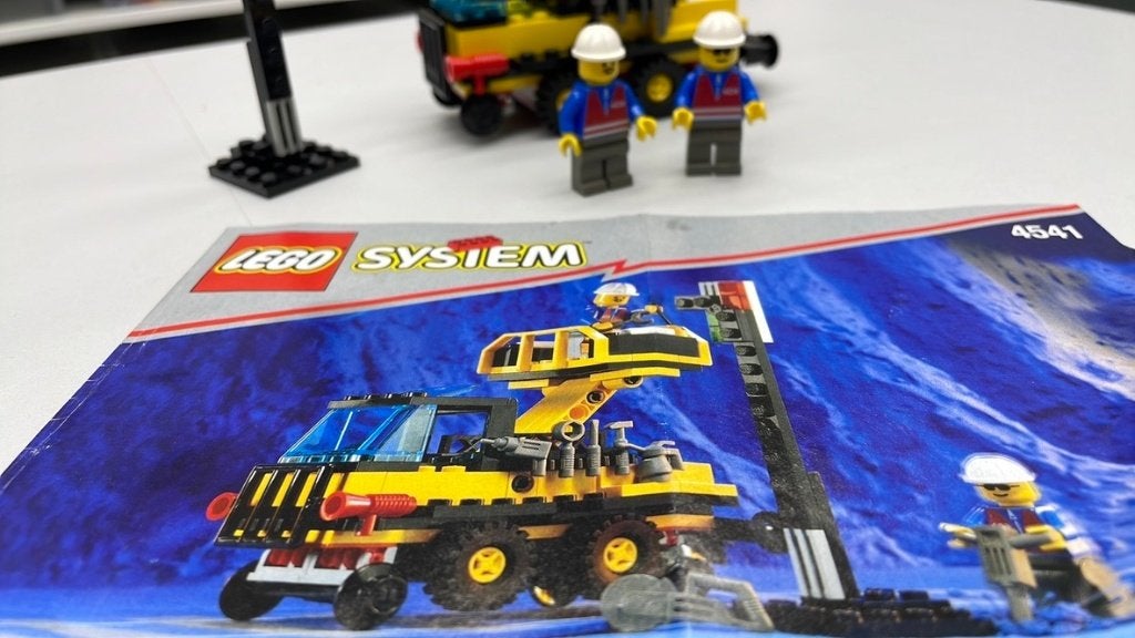 SB1703 lego trein 9v 4541, Ophalen of Verzenden, Zo goed als nieuw