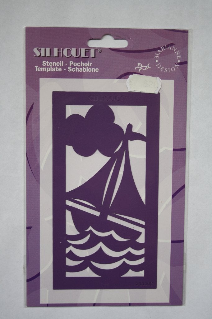 Silhouet stencil boot, Ophalen of Verzenden, Nieuw, Overige thema's, Pons of Mal