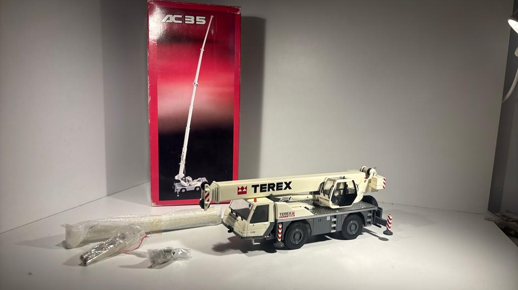 Hijskraan terex ac35 nzg 1.50, NZG, Ophalen of Verzenden, Hijskraan, Tractor of Landbouw, A