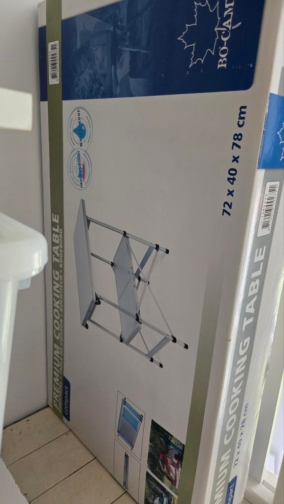 Bo camp kooktafel compact, Ophalen, Zo goed als nieuw