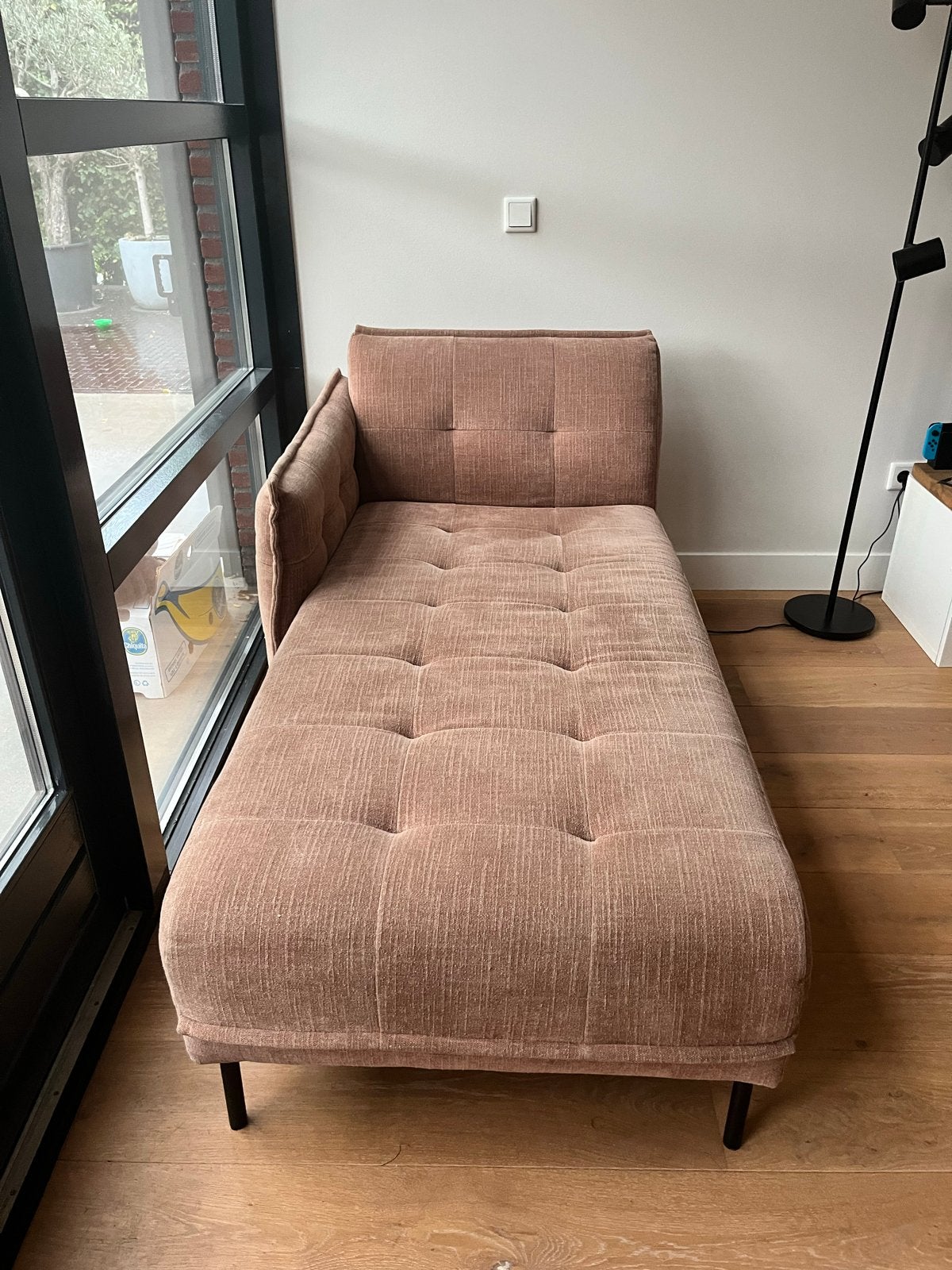 Bella Chaiselongue - 85x170 cm, Ophalen, Eenpersoons, Zo goed als nieuw, Minder dan 150 cm