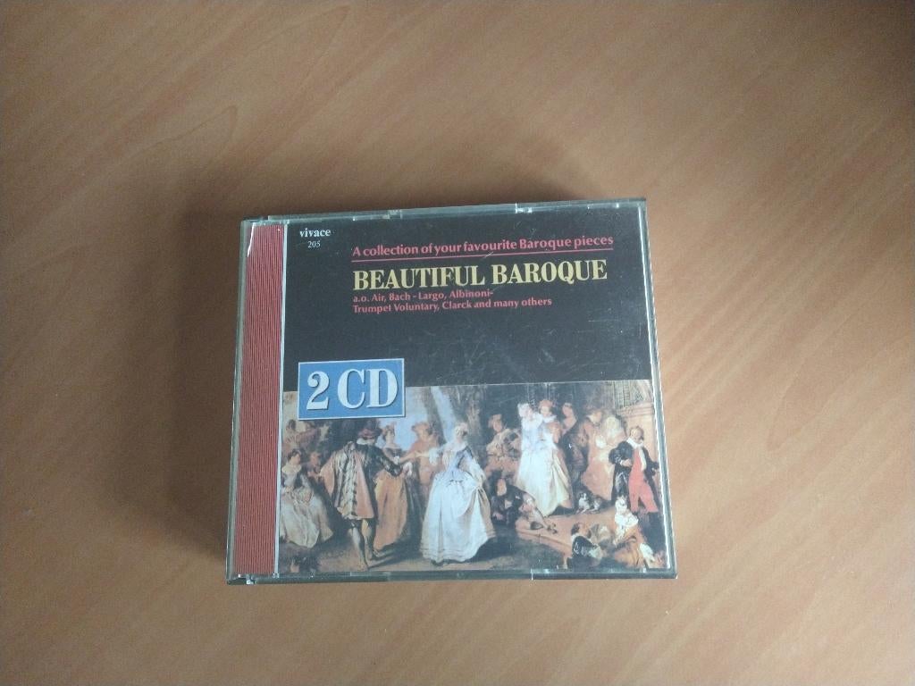2-CD Beautiful Baroque, Cd's en Dvd's, Cd's | Klassiek, Zo goed als nieuw, Overige typen, Barok, Ophalen of Verzenden