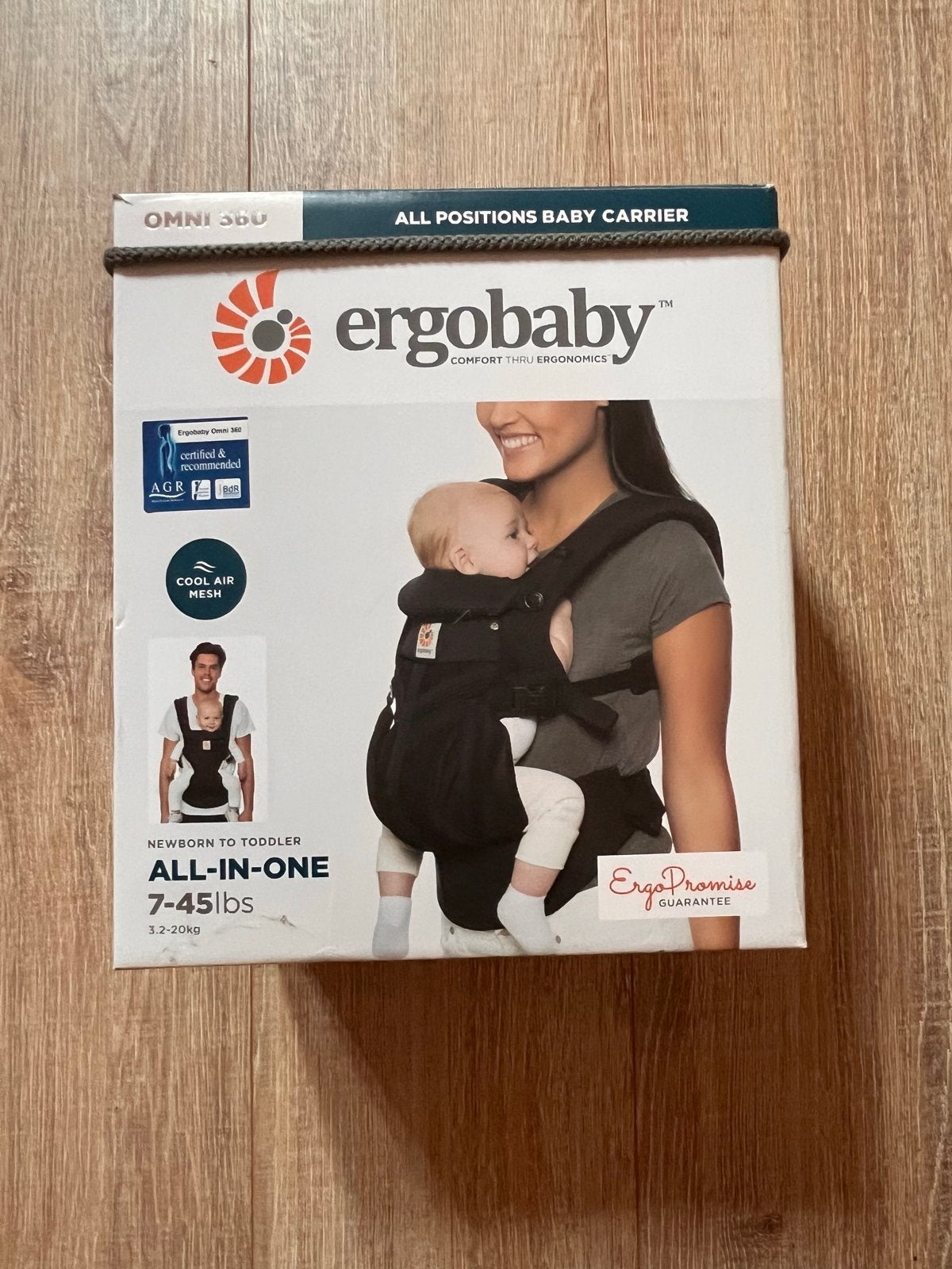 Ergobaby Omni 360 Draagzak - Zo goed als nieuw, Kinderen en Baby's, Babydragers en Draagdoeken, Zo goed als nieuw, Buik, Rug of Zij