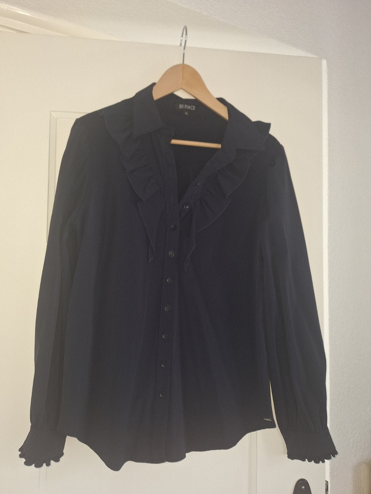 Blouse Mi Piace maat XL, Ophalen of Verzenden, Zo goed als nieuw, Blauw