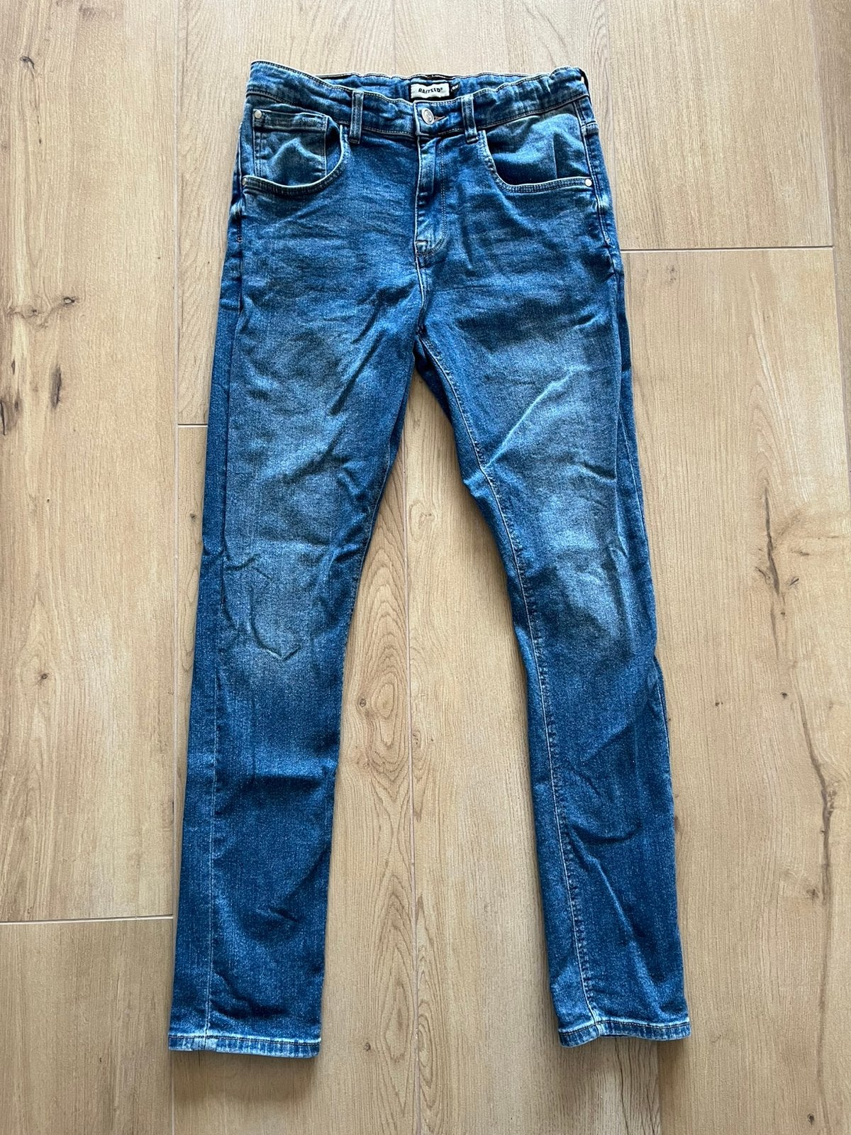 Skinny jeans blauw | Jongens | Maat 176, Broek, Ophalen of Verzenden, Zo goed als nieuw, Raizzed