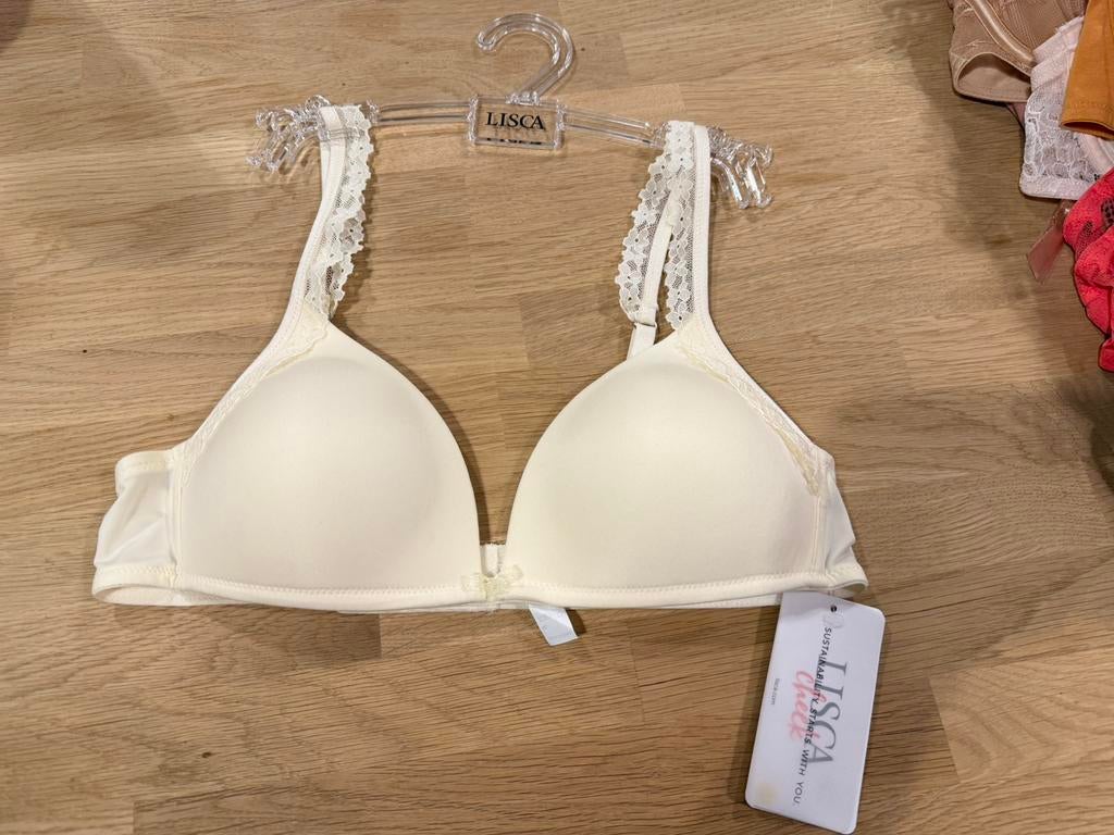 Lisca bralette 75B NIEUW!! Nu €15, Ophalen of Verzenden, Wit, BH