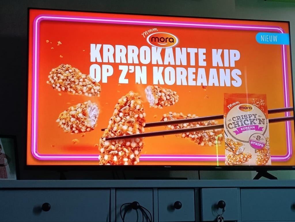 Hisense 55 inch 4K QLED Smart TV - Zo goed als nieuw, Audio, Tv en Foto, Televisies, Overige merken, QLED, 120 Hz, Ophalen of Verzenden