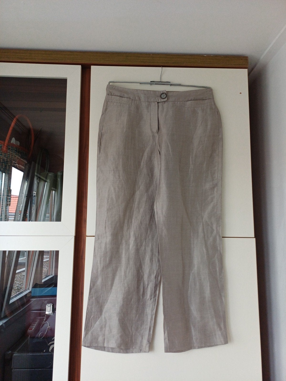 Prachtige GERRY WEBER BROEK.  ZGAN, Maat 38/40 (M), Zwart, Ophalen of Verzenden, Zo goed als nieuw