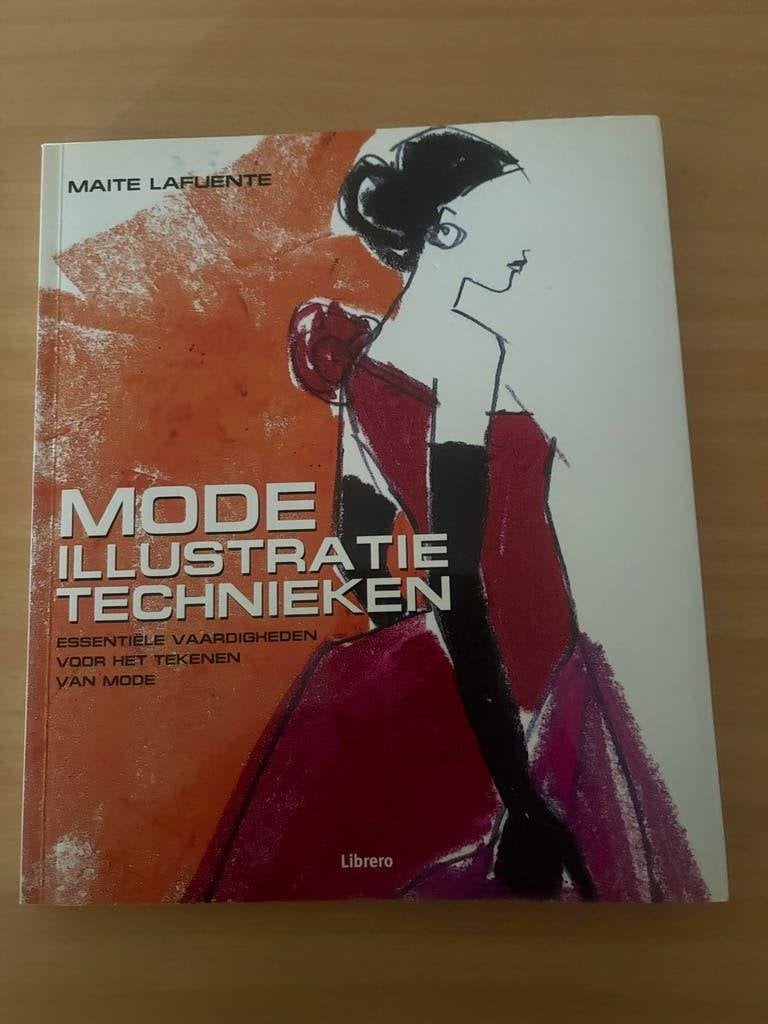 Mode Illustratie Technieken - Maite Lafuente, Boeken, Mode, Zo goed als nieuw, Studie en Technieken, Ophalen of Verzenden