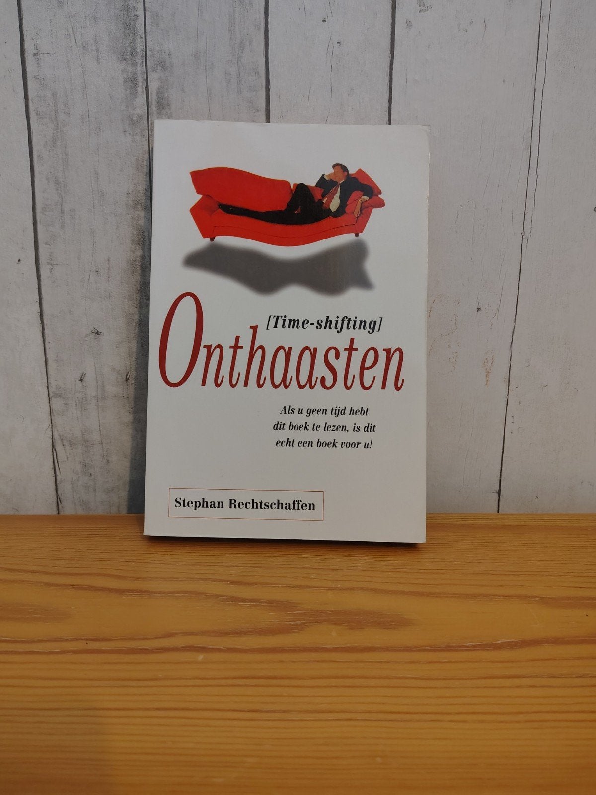 Stephan Rechtschaffen - Onthaasten, Boeken, Ophalen of Verzenden, Zo goed als nieuw, Nederland, Stephan Rechtschaffen