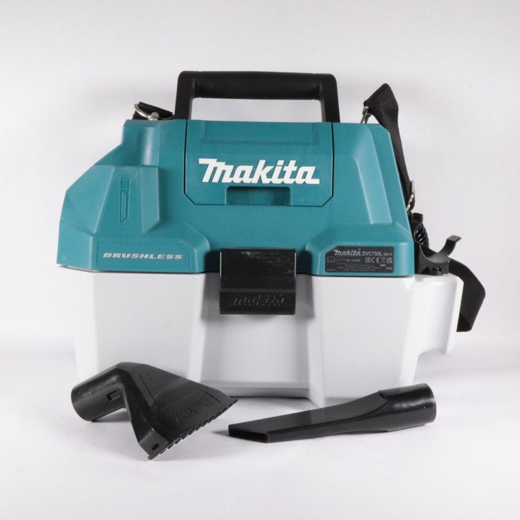 Makita Cordless Portable Vacuum Cleaner DVC750LZX1 - ZGAN, Makita, Zo goed als nieuw, Support@makita.com, Makita Corporation, 3-11-8, Sumiyoshi-cho, 
Anjo, Aichi 446-8502
Japan