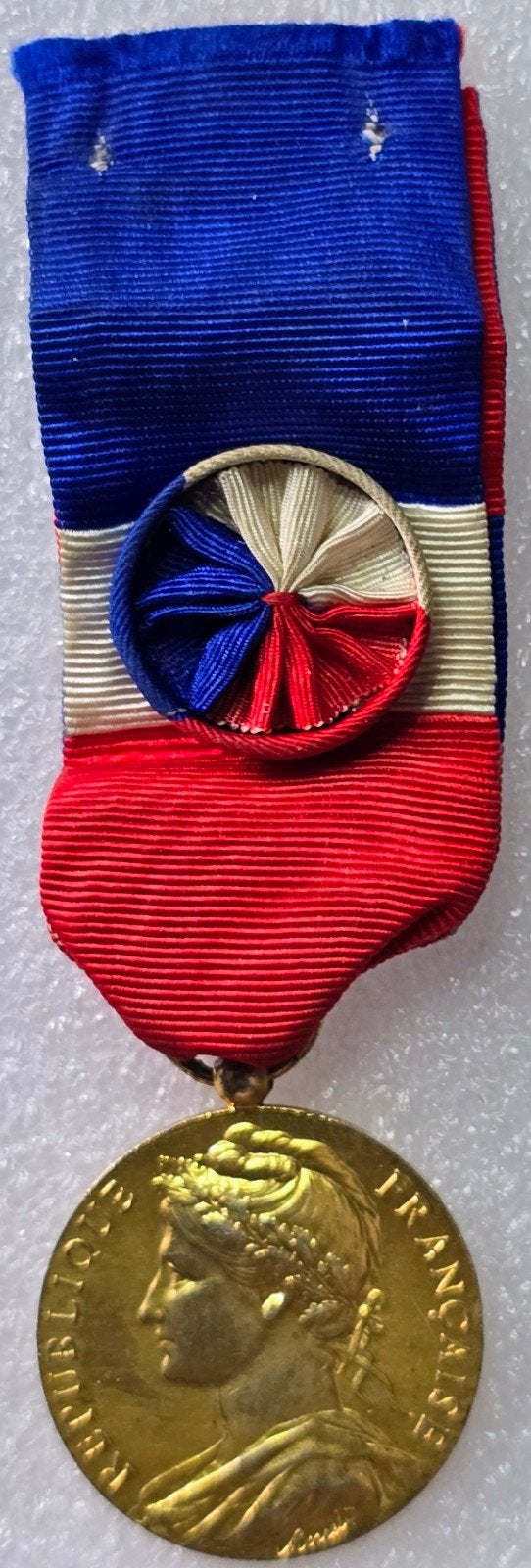 Franse Medaille van Eer van Arbeid,, 1965, Ophalen of Verzenden
