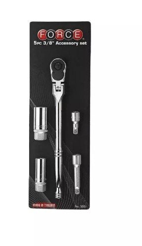 3/8\" Bougiedoppen set 5 delig Force, Ophalen of Verzenden, Nieuw
